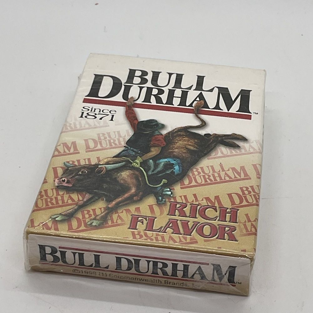 New Sealed Vintage Bull Durham Playing Cards